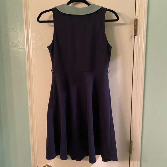 ModCloth Fervour Work to Play Dress, Peter Pan collar dark light academia dress - Picture 3 of 4
